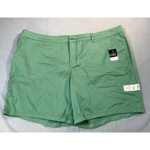 St Johns Bay Shorts Womens‎ 24W Bermuda Secretly Slender Green New